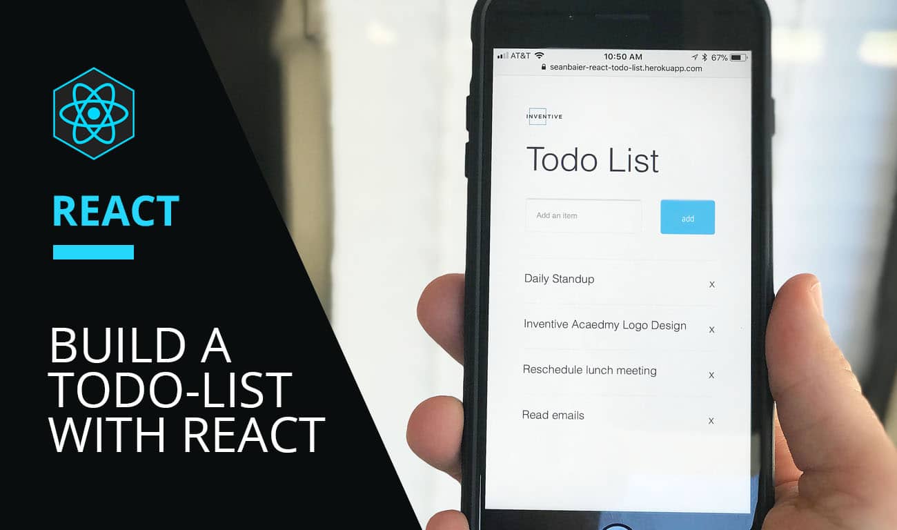 How To Build A To Do List With React Inventive Blog